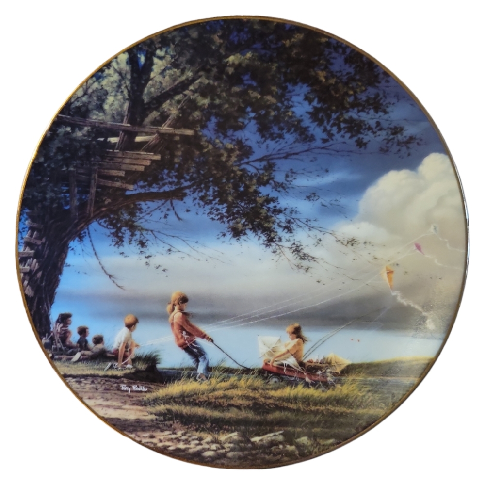 Vtg (1995) Limited Edition Terry Redlin “Spring Fever” Collector’s Plate